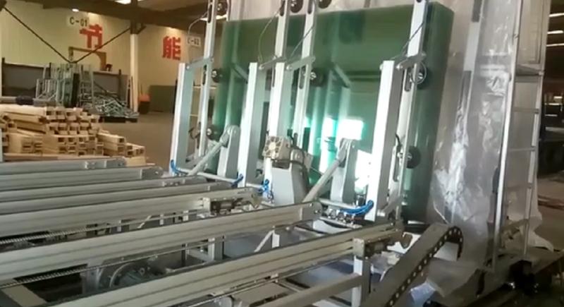 自动下片堆垛系统